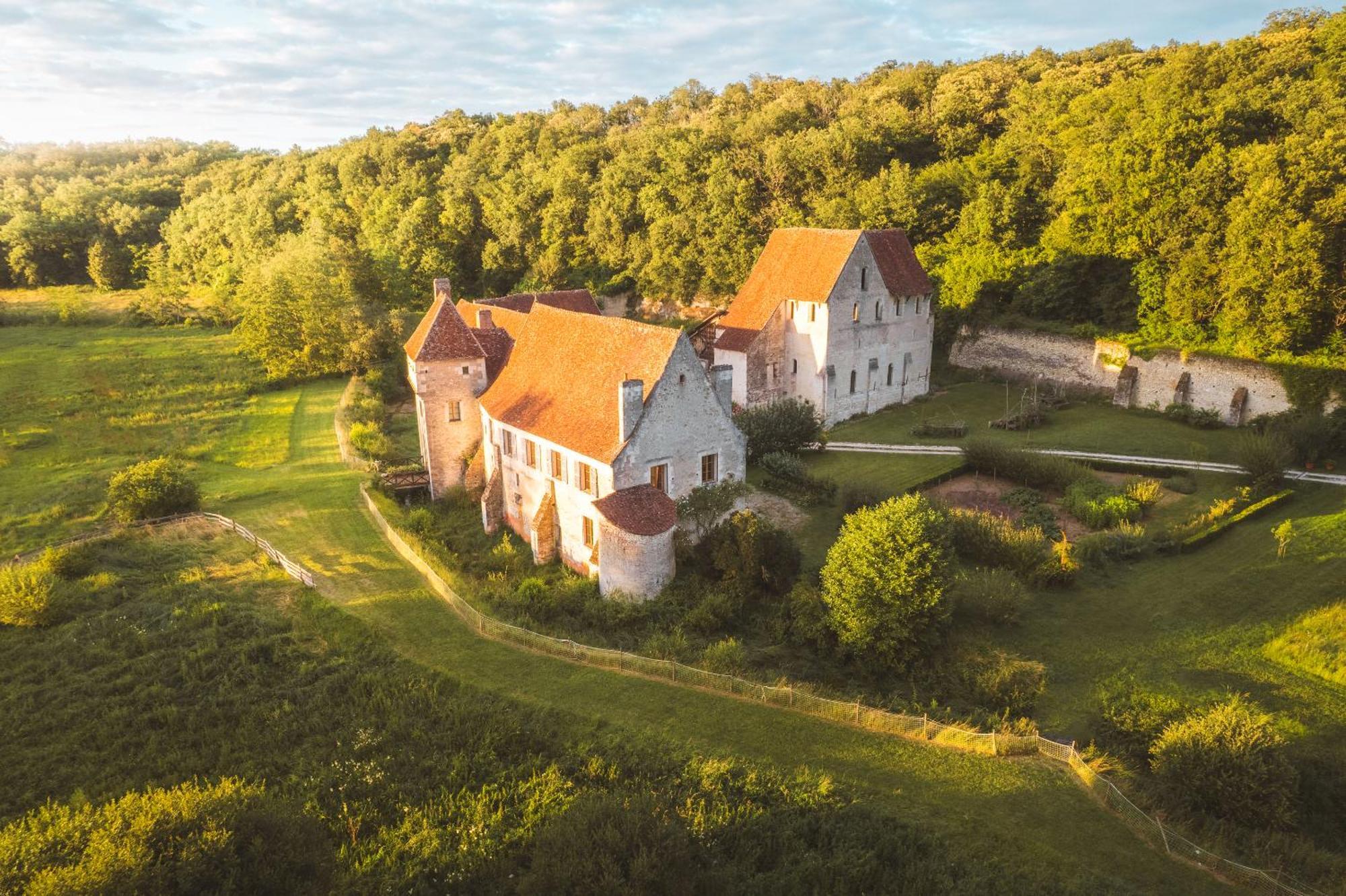 Chateau-Monastere De La Corroirie Montresor Bagian luar foto